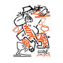 Poster Wine Clock - Wined*Ora